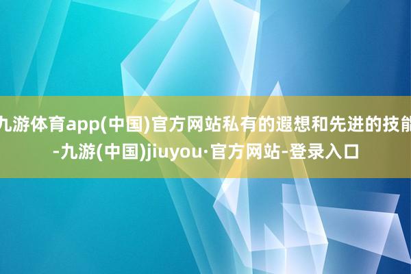 九游体育app(中国)官方网站私有的遐想和先进的技能-九游(中国)jiuyou·官方网站-登录入口