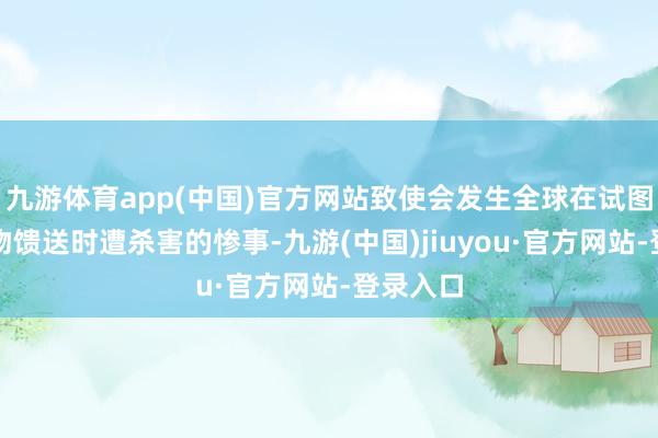 九游体育app(中国)官方网站致使会发生全球在试图领取食物馈送时遭杀害的惨事-九游(中国)jiuyou·官方网站-登录入口