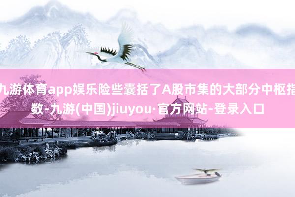 九游体育app娱乐险些囊括了A股市集的大部分中枢指数-九游(中国)jiuyou·官方网站-登录入口